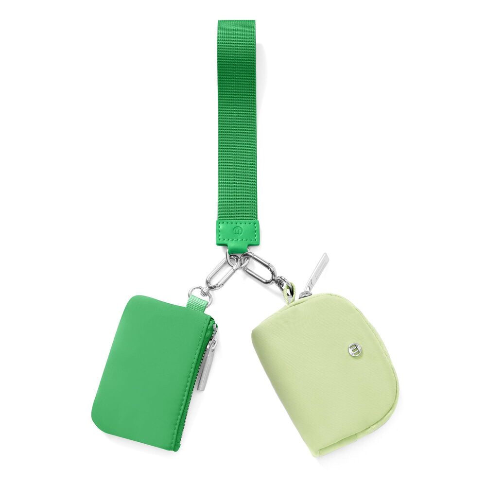 5333 Mini Zip Around Wristband Wallet Dual Pouch Wristband Portable Wallet